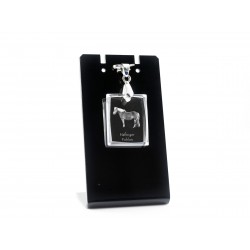 Haflinger, collar de cristal caballo, colgante, alta calidad, regalo excepcional, Colección!