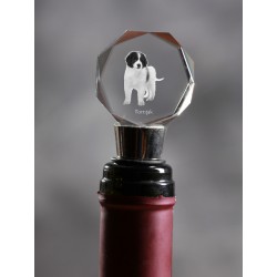Tronjak - kryształowa zatyczka do wina z wizerunkiem psa, wyjątkowy prezent!