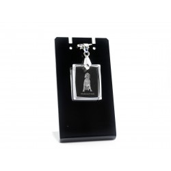Wirehaired Vizsla, collar de cristal perro, colgante, alta calidad, regalo excepcional, Colección!