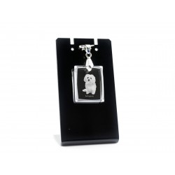 Bolognese, Dog Crystal Necklace, Pendant, High Quality, Exceptional Gift, Collection!