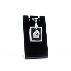 Pyrenean Mastiff, Dog Crystal Necklace, Pendant, High Quality, Exceptional Gift, Collection!