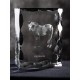 cristallo con il cavallo, souvenir, decorazione, in edizione limitata, ArtDog