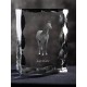 Kristall mit Pferd, Souvenir, Dekoration, limitierte Auflage, ArtDog