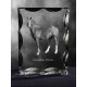 Canadian horse, Cubic crystal with horse, souvenir, decoration, limited edition, Collection