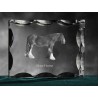 Mustang , Cubic crystal with horse, souvenir, decoration, limited edition, Collection
