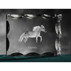 Falabella, de cristal con el caballo, recuerdo, decoración, edición limitada, ArtDog