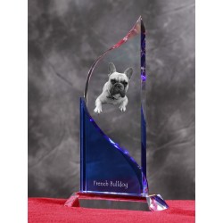 French Bulldog- crystal statue in the likeness of the dog