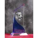 Pug - crystal statue in the likeness of the dog