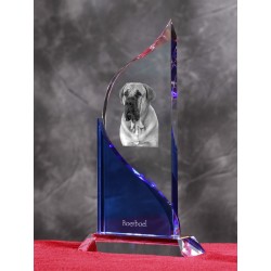 Boerboel- crystal statue in the likeness of the dog