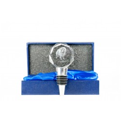 Chow chow, Crystal Wine Stopper with Dog, Wine and Dog Lovers, High Quality, Exceptional Gift