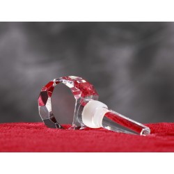 American Curl, Crystal Wine Stopper with Cat, Wine and Cat Lovers, High Quality, Exceptional Gift.