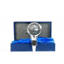 Leoneberger, Crystal Wine Stopper with Dog,Dog Lovers, High Quality, Exceptional Gift