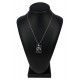 Freiberger, Crystal Pendant, Silver Necklace 925, High Quality, Exceptional Gift.