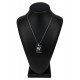 Henson, Crystal Pendant, Silver Necklace 925, High Quality, Exceptional Gift.
