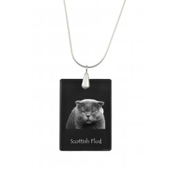 Scottish Flod, Crystal Pendant, Silver Necklace 925, High Quality, Exceptional Gift.