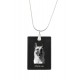 Malinois, Dog Crystal Pendant, Silver Necklace 925, High Quality, Exceptional Gift.