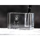 Rottweiler, crystal pen holder with dog, souvenir, decoration, limited edition, Collection