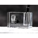 Yorkshire Terrier, crystal pen holder with dog, souvenir, decoration, limited edition, Collection