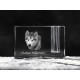 Alaskan Malamute, crystal pen holder with dog, souvenir, decoration, limited edition, Collection