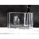 Belgian Shepherd, crystal pen holder with dog, souvenir, decoration, limited edition, Collection