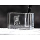 Bernese Mountain Dog, crystal pen holder with dog, souvenir, decoration, limited edition, Collection