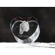 Mastín italiano, corazón de cristal con el perro, recuerdo, decoración, edición limitada, ArtDog