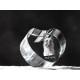 Malinois, cuore di cristallo con il cane, souvenir, decorazione, in edizione limitata, ArtDog