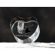 Yorkshire Terrier, crystal heart with dog, souvenir, decoration, limited edition, Collection
