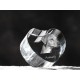Azawakh, Kristall Herz mit Hund, Souvenir, Dekoration, limitierte Auflage, ArtDog