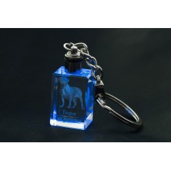 French Mastiff, Dog Crystal Keyring, Keychain, High Quality, Exceptional Gift