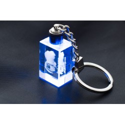 Pekingese, Dog Crystal Keyring, Keychain, High Quality, Exceptional Gift