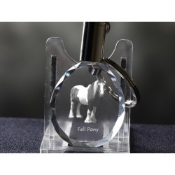 Fell pony, Horse Crystal Keyring, Keychain, High Quality, Exceptional Gift