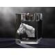 lustre en cristal avec un cheval, souvenir, décoration, édition limitée, ArtDog