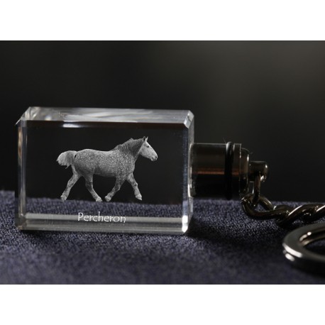 Kryształowy brelok z wizerunkiem konia