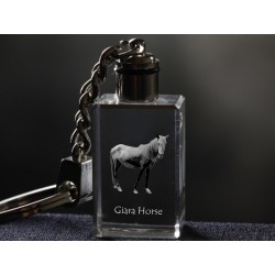 Giara horse, Horse Crystal Keyring, Keychain, High Quality, Exceptional Gift