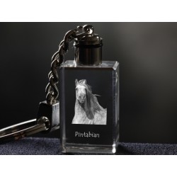 Pintabian, Horse Crystal Keyring, Keychain, High Quality, Exceptional Gift