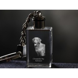 Chesapeake Bay retriever, Dog Crystal Keyring, Keychain, High Quality, Exceptional Gift