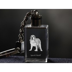 Spanish Mastiff, Dog Crystal Keyring, Keychain, High Quality, Exceptional Gift