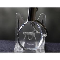 Percheron, Horse Crystal Keyring, Keychain, High Quality, Exceptional Gift