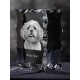 Cubic crystal with dog, souvenir, decoration, limited edition, Collection