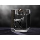 Giara horse, crystal candlestick with cat, souvenir, decoration, limited edition, Collection