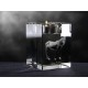 Giara horse, crystal candlestick with cat, souvenir, decoration, limited edition, Collection