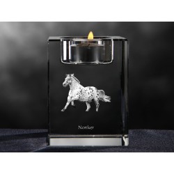 Noriker, lampadario di cristallo con il gatto, souvenir, decorazione, in edizione limitata, ArtDog