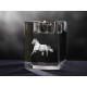Noriker, crystal candlestick with cat, souvenir, decoration, limited edition, Collection