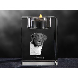 lustre en cristal avec un chien, souvenir, décoration, édition limitée, ArtDog