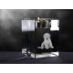 crystal candlestick with dog, souvenir, decoration, limited edition, Collection