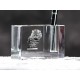 Bobtail américain, porte-plume en cristal avec un chat, souvenir, décoration, édition limitée, ArtDog