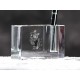 Norvégien, porte-plume en cristal avec un chat, souvenir, décoration, édition limitée, ArtDog
