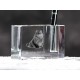 American Curl, porte-plume en cristal avec un chat, souvenir, décoration, édition limitée, ArtDog