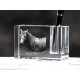 Crystal pen holder with horse, souvenir, decoration, limited edition, Collection